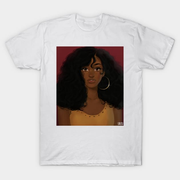 Black Beauty T-Shirt by VactuART